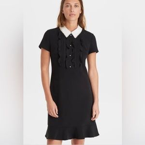 Karl Lagerfeld Paris Women's Ruffled Sheath Dress